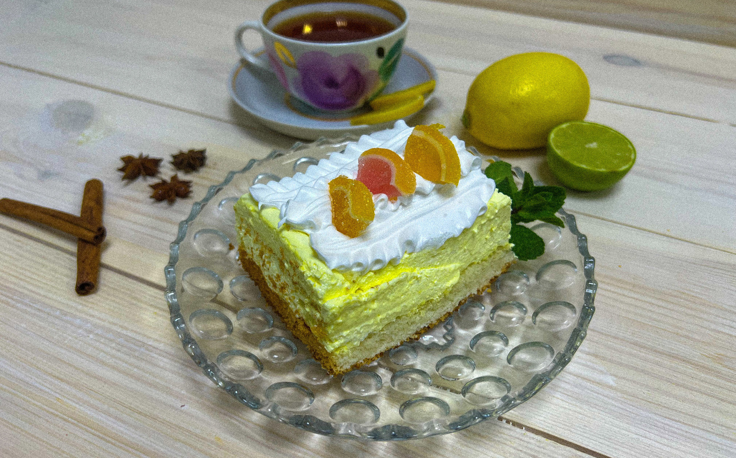 Пирожное "Лимонник"&nbsp;