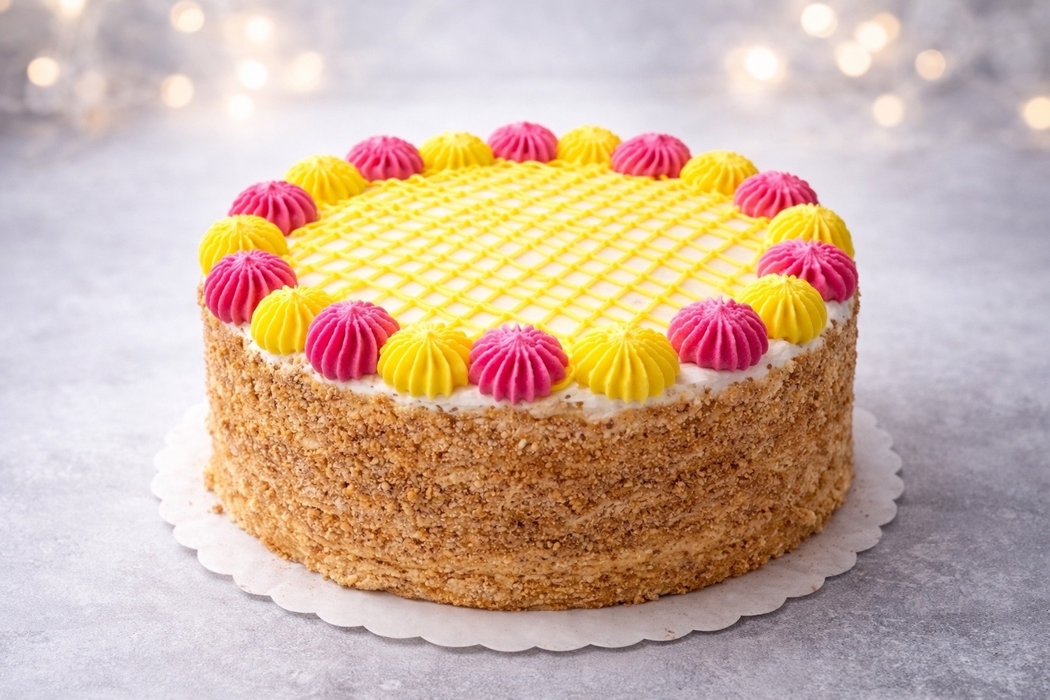 Торт "Молочная Девочка"