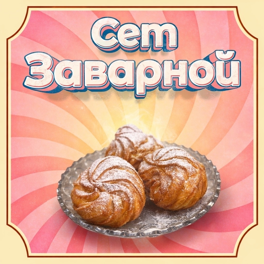 Сет из заварного теста 20 шт.